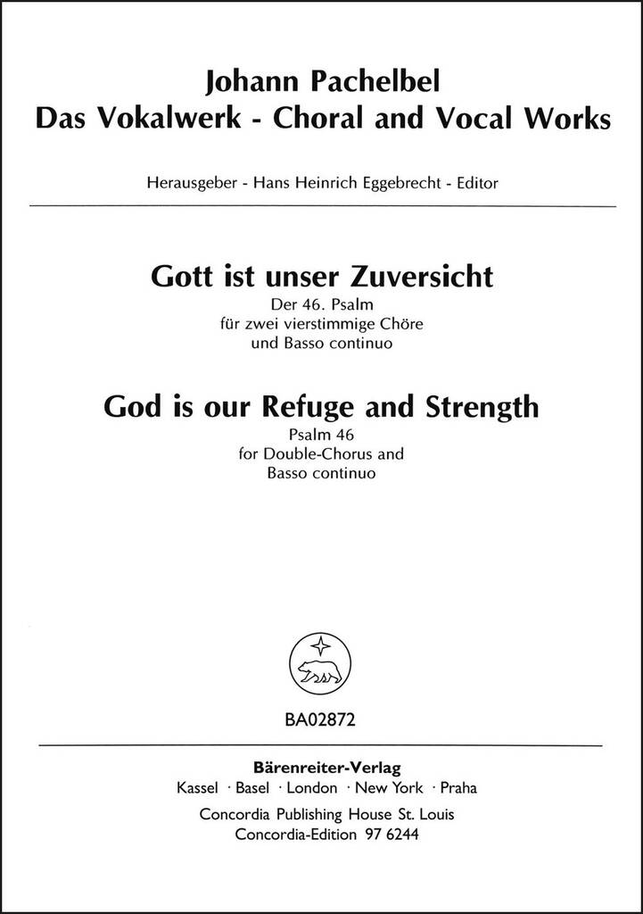 Gott ist unser Zuversichti